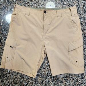 Denali Men's Khaki Cargo Shorts